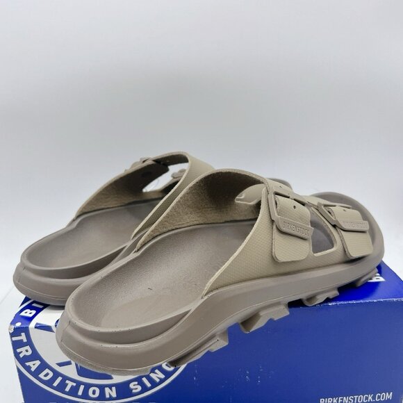 Birkenstock Mogami Terra Stealth 2 Strap Birko-Flor Slide Faded Khaki Mens EU 45 - Picture 7 of 11